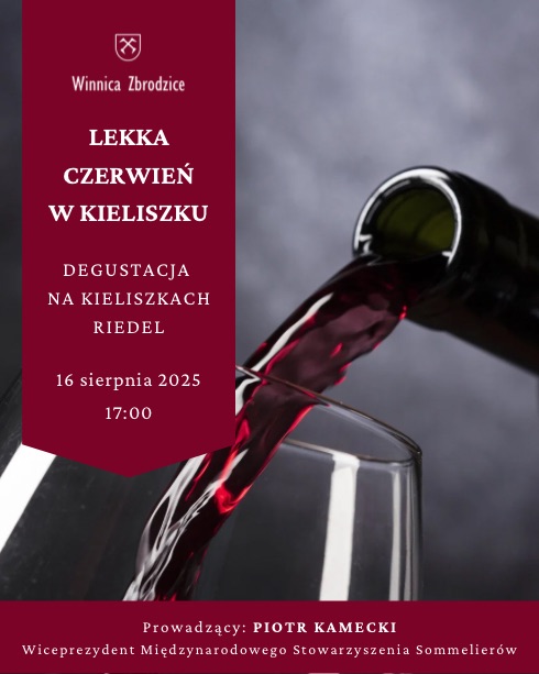 Read more about the article Lekka czerwień w kieliszku – wyjątkowa degustacja w Winnicy Zbrodzice